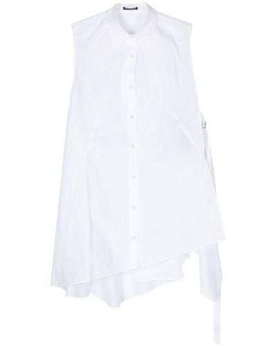 Ann Demeulemeester Sleeveless Shirt - White