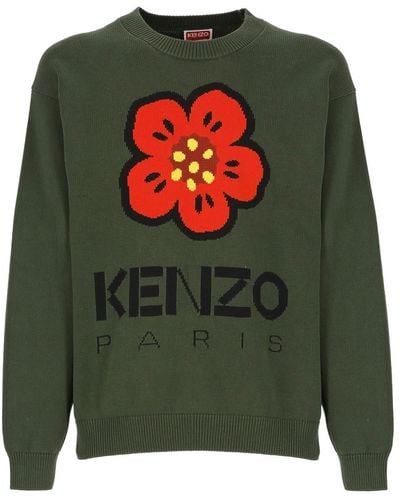 KENZO Jumpers - Green