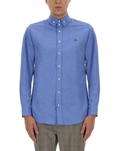 Vivienne Westwood Shirt Krall - Blue