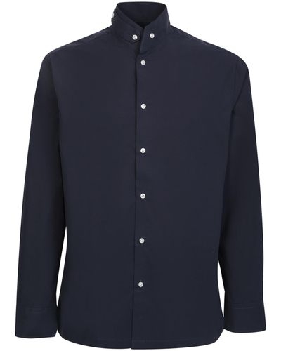 Officine Generale Shirts - Blue