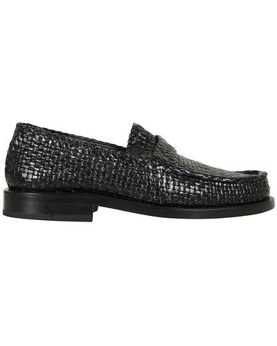 Marni Woven Light Loafer - Black