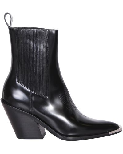 Rabanne Ankle Boots - Black