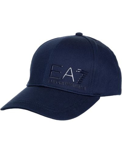 EA7 Cotton Hat - Blue