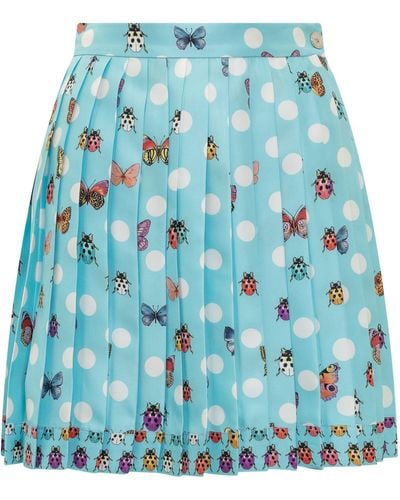 Versace Mini Skirt - Blue