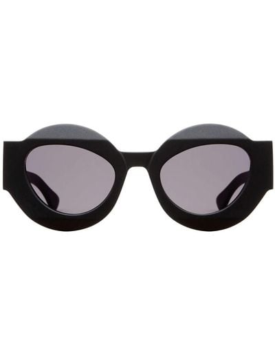 Kuboraum Maske X22 Bm 2Grey Matte Sunglasses - Brown