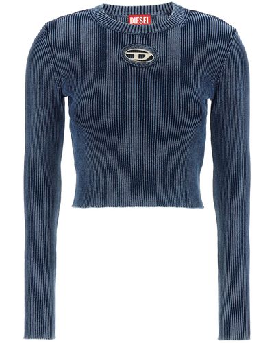 DIESEL M-Anchor-A Sweater - Blue