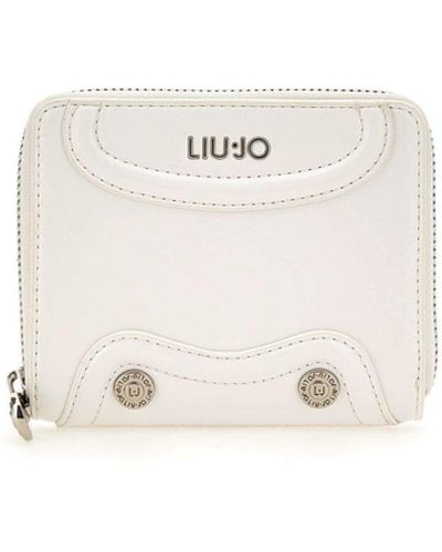 Liu Jo Logo Wallet - White