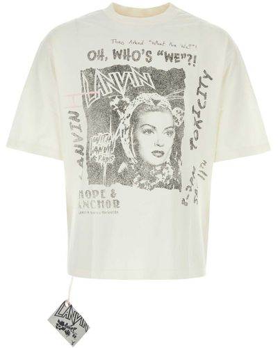 Lanvin Cotton X Future T-Shirt - White
