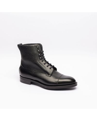Edward Green Country Calf Boot - Black