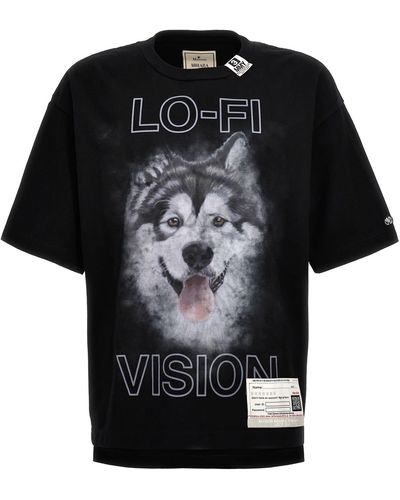 Maison Mihara Yasuhiro Lo-fi Vision T-shirt - Black