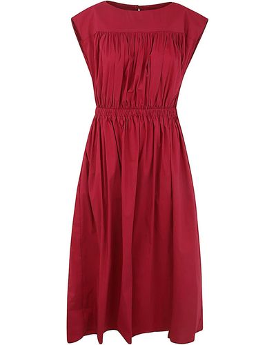 Liviana Conti Sleeveless Long Dress - Red