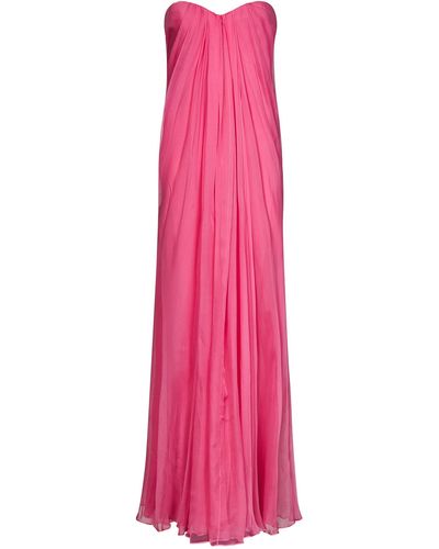 Alexander McQueen Long Dress - Pink