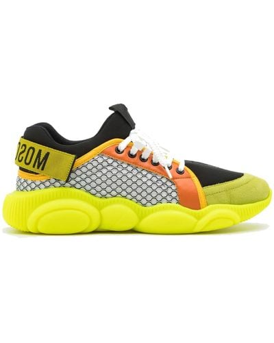Moschino Teddy Sole Sneakers - Yellow