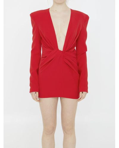 Monot Jersey Mini Dress - Red