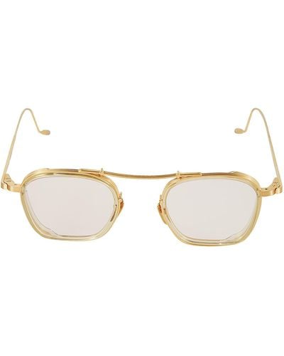 Jacques Marie Mage Square Aviator Frame - Multicolor