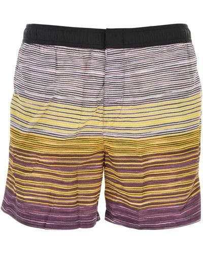 Missoni Printed Polyester Blend Swimming Shorts - Multicolour