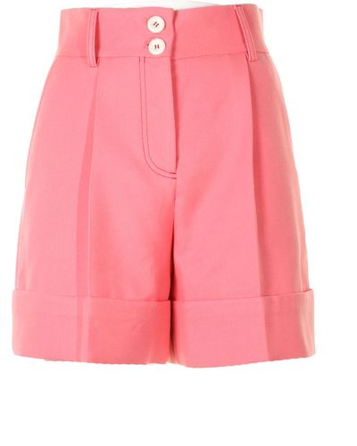 See By Chloé Cuffed Bermuda Shorts - Pink