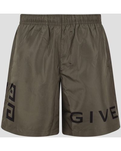 Givenchy 4g Swimshort - Green