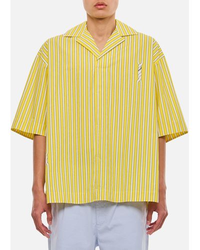 Jacquemus Le Haut Cotton Shirt - Yellow