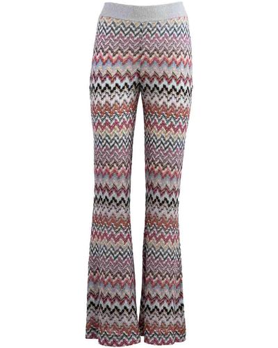 Missoni Flared Pants - Multicolor
