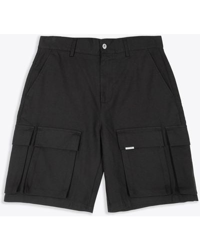 Represent Baggy Cotton Cargo Short Cotton Baggy Cargo Shorts - Black