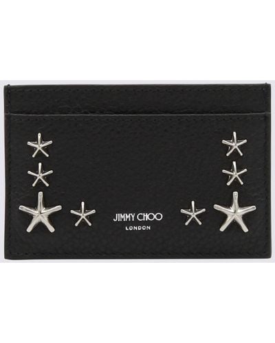 Jimmy Choo And Leather Wallet - Black