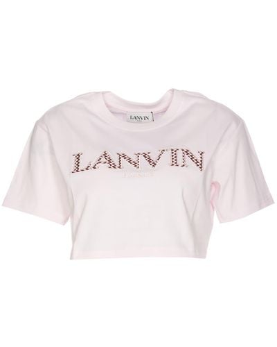 Lanvin T-shirts And Polos - Pink