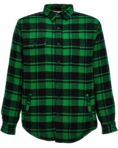 Polo Ralph Lauren Check Jacket Casual Jackets - Green