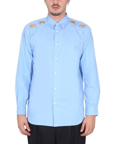 Comme des Garçons Cotton Shirt - Blue