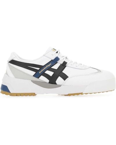 Onitsuka Tiger Leather Delegation Ex Sneakers - White