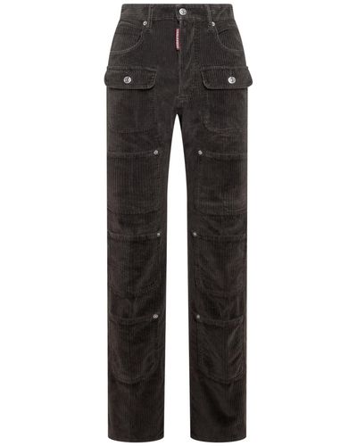 DSquared² Multi-Pockets Pants - Black