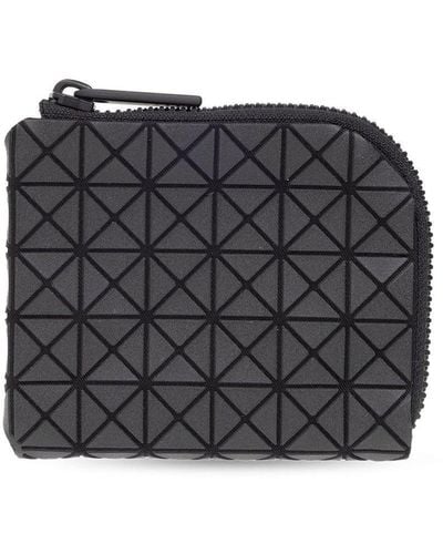 Bao Bao Issey Miyake Geometric-patterned Zip Around Wallet - Black