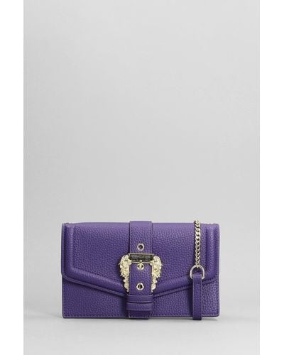 Versace Wallet With Chain - Purple