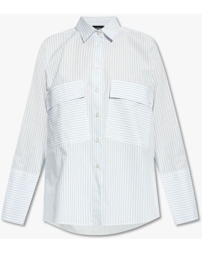 Emporio Armani Shirt With Pockets - White