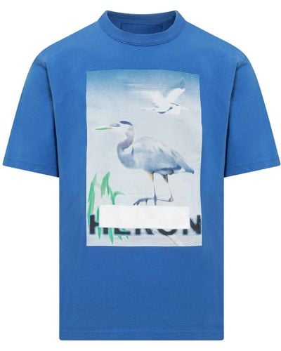 Heron Preston T-shirt Censored Heron - Blue