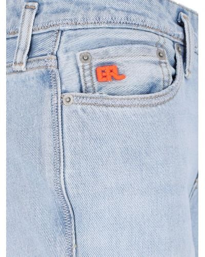 ERL X Levis Flared Jeans - Blue