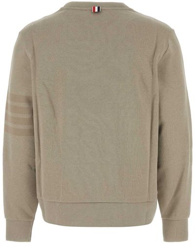 Thom Browne Dove Cotton Sweatshirt - Natural