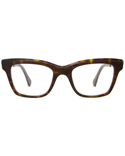 Mr. Leight Lolita C Hickory Tortoise-Chocolate Glasses - Black