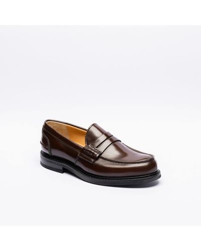 Church's Dlw Burnt Bookbinder Penny Loafer - Red