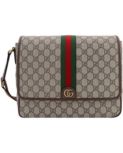 Gucci Ophidia Shoulder Bag - Gray