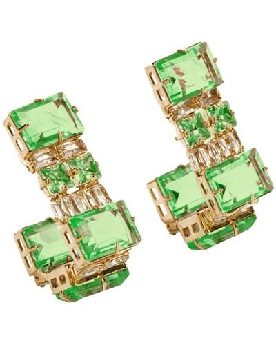 Ermanno Scervino Earrings With Stones - Green
