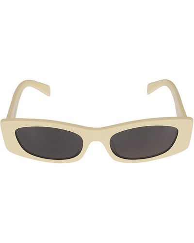 Celine Long Rectangle Sunglasses - Multicolor