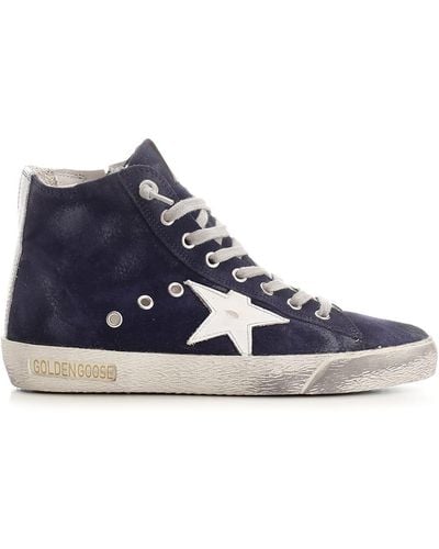 Golden Goose Francy High-top Trainer - Blue