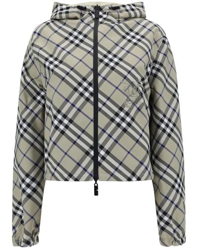 Burberry Down Jackets - Gray