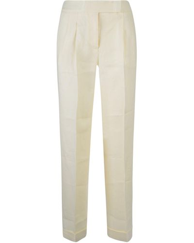 Peserico Wrap Trousers - White