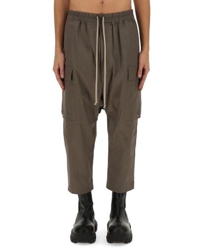 Rick Owens Cargo Trousers - Brown