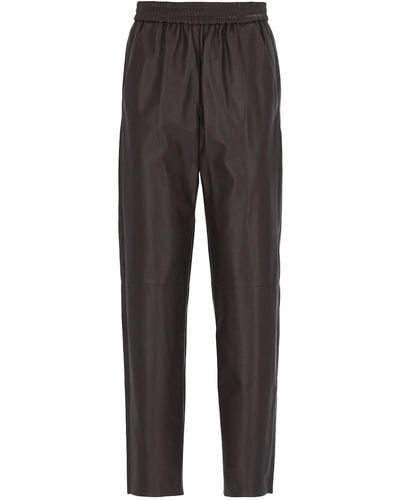DROMe Leather Pant - Brown