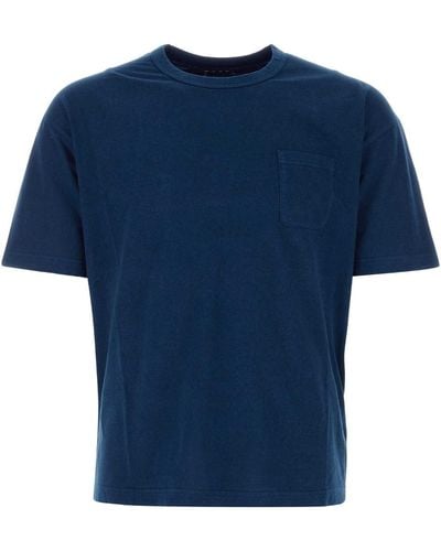 Visvim Cotton T-Shirt - Blue