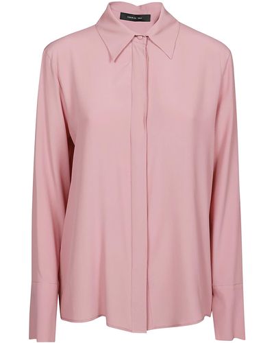 FEDERICA TOSI Long Sleeve Shirt - Pink