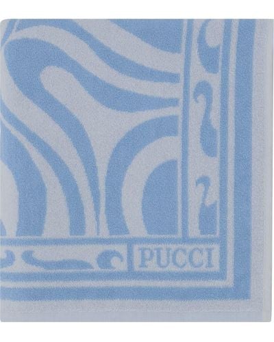 Emilio Pucci Beach Towel - Blue
